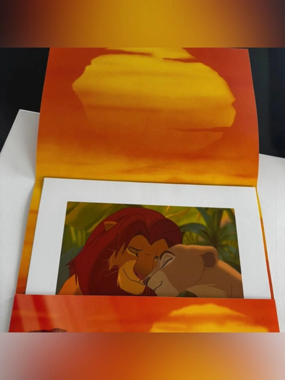 Disney Vintage Lion King Special Edition Movie Lithograph Portfolio